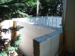 ICF Addition with Suspended Slab