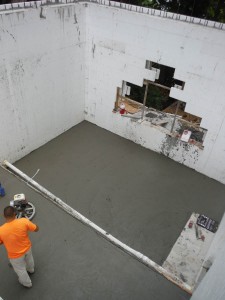 ICF Addition with Suspended Slab