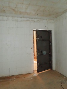 ICF Basement with Concrete Patio Above