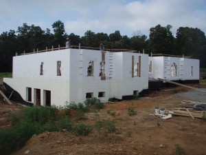ICF Home with Partial Basement