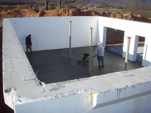 ICF Basement Install
